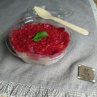 Tápókapuding at Beli's Vegan Bistro in Szekesfehervar