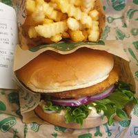 Fries with No Chicken Chicago at Bastard Burgers in Linkoping