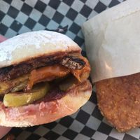 Bea bkfast sammie at Ditto in Portland