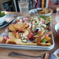 Best Nachos ever. at The Cider House in Vancouver