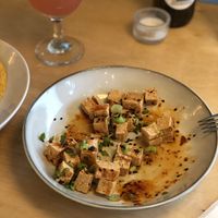 Tofu bites   at The Cider House in Vancouver