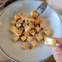 Crispy tofu at The Cider House in Vancouver