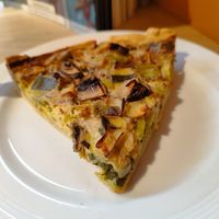vegan veggie pie at Rägeboge in Winterthur