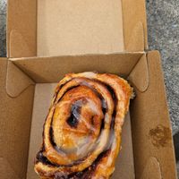 Amazing Cinnamonbun at Third Wheel Coffee Co in Paihia