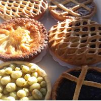 Vegan pies at Bakkerij Hans in Tielt-winge