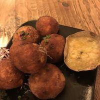 Fried balls at COCO in Rotterdam