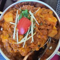 Cauliflower-potato dish (vegan) at Indigo - Pest in Budapest