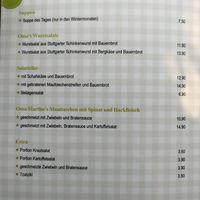  at Martha's in Stuttgart