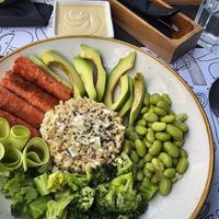 Vegap bowl at Fit Bar in Belgrade