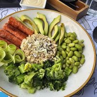 Vegap bowl at Fit Bar in Belgrade