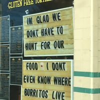 Storefront at Hey Juan Burritos in Arcata