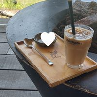 Vegan ijskoffie at Ludiek in Havelte