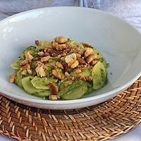 Green pasta  at Taverna della Gelosia in Ostuni