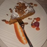 Torta alle carote di Fasano at Taverna della Gelosia in Ostuni