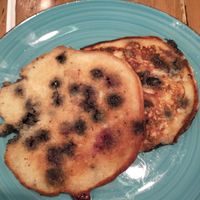 Pancakes special at Skyward Cafe in Flint Hill