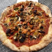 Vegan pizza  at Rakau in Queenstown