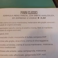 The first two are the only vegan options. at La Fàrcia in Cuneo