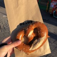 pretzel  at Brauð & Co in Reykjavik