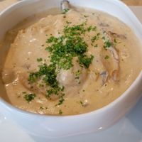 Vegan vol-au-vent at Harbours' Kitchen in Bredene