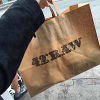 delicious takeaway  at 42°Raw in Copenhagen