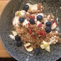 granola at 42°Raw in Copenhagen