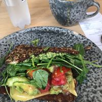 Sandwich & Golden Latte at 42°Raw in Copenhagen