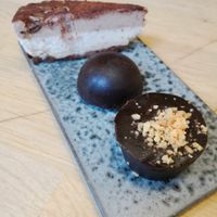 Desserts at 42°Raw in Copenhagen