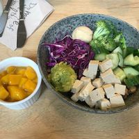 Mango bowl at 42°Raw in Copenhagen