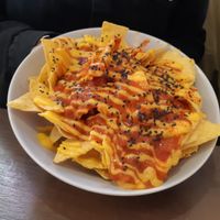 Nachos at Almalibre Açaí House in Madrid