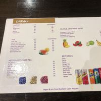 Drinks menu Side 2 - 11/21 at Krua Boon - Eathai Central Embassy in Bangkok