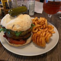 Veganburger XXL at Tox Bar in Schiermonnikoog