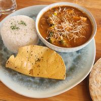 Vegan Curry at Social Club in Taupo