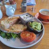 Vegan breakfast option at Social Club in Taupo