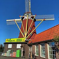 Entrance of the Bio Vegan Winkel at Bio Veganwinkel Natuurlijk De Molen in Budel-schoot