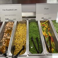 Corn & peas  at Whole Foods Market - Westland Ave in Boston