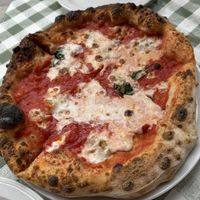 Vegan margaritaas  at Pizza Pilgrims in London