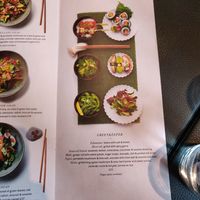 The greenkeeper is all the vegan options in one order (price per person!) at Sticks N Sushi in London