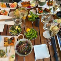 Vegan selection  at Sticks N Sushi in London