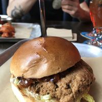 Seitan steak burger at Brewdog - Rodezand in Rotterdam