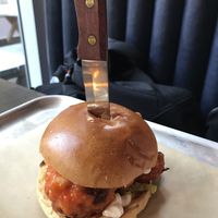 Cauliflower burger at Brewdog - Rodezand in Rotterdam