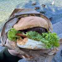 Ferg-falaf  at Fergburger in Queenstown