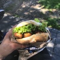 Vegan holier than thou at Fergburger in Queenstown