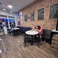 Indoor seating  at Cream Bean Berry in Durango