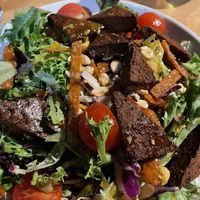 Thai Tofu Salad #Veganuary at Upland FSQ Brewery in Indianapolis