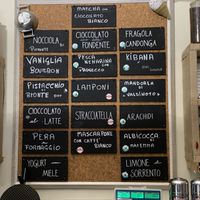 Selection at La Gelatiera in Florence