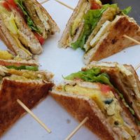 Club sandwich #96 ! at Oasis Cafè in Treviso