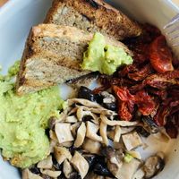 Vegan breakfast bowl at Pimp My Salad in Bangkok