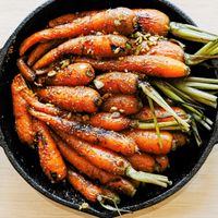 Roasted carrots
w. dukkah olive oil at Pimp My Salad in Bangkok