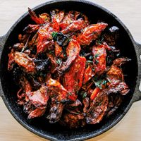 Roasted tomatoes
with thyme. at Pimp My Salad in Bangkok