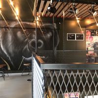 Cool interior  at Bavet - Nationalestraat in Antwerpen